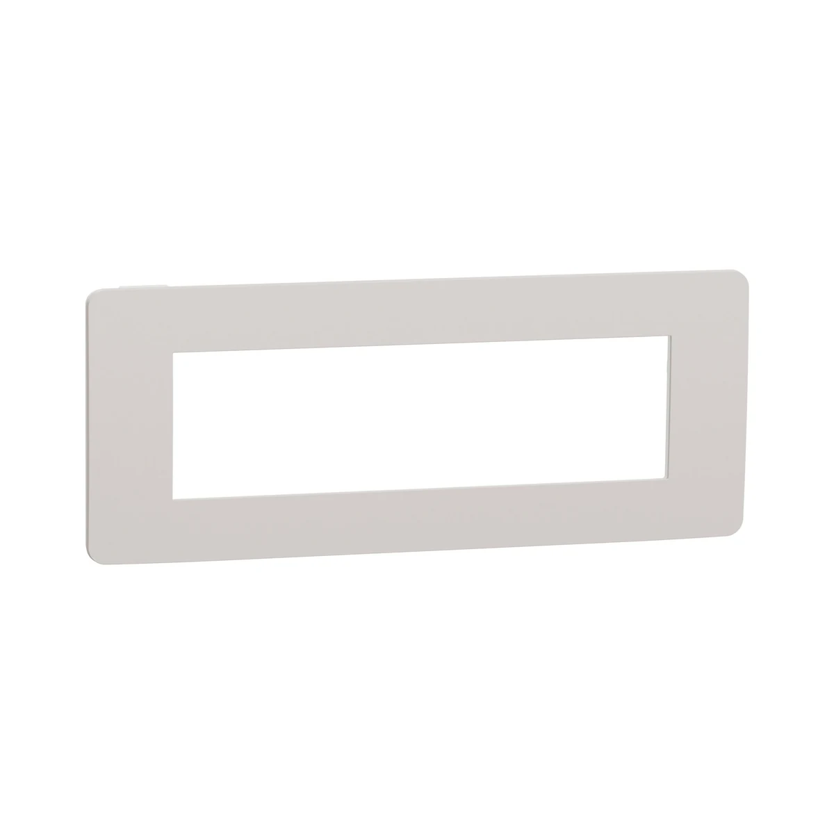 Schneider Electric NU270724 Yeni Unica, Studio Color Frame 7 module, Light Gray/White
