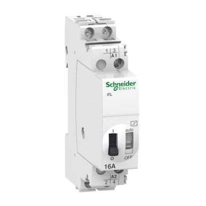 Schneider Electric A9C30212 iTL Impulse Relays, 16A 2P 48VAC/24VDC