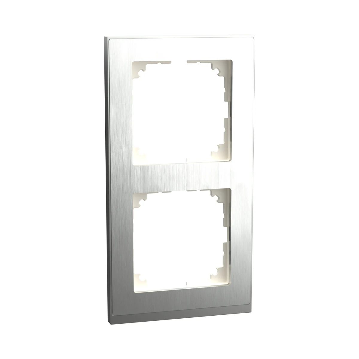 Schneider Electric MEG4020-3646 M-Pure Decor ikili çerçeve Metal — üretici ürün görseli