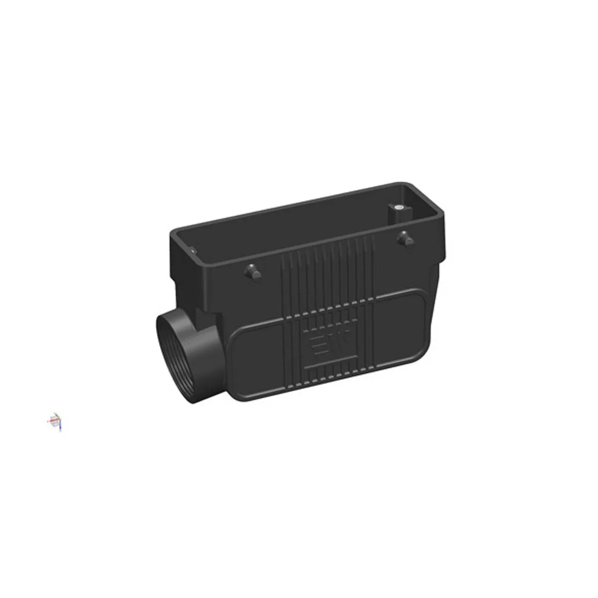 Mete Enerji 2900045 24x16A Multi-Pole Thermoplastic Extension Housing Side Entry PG29