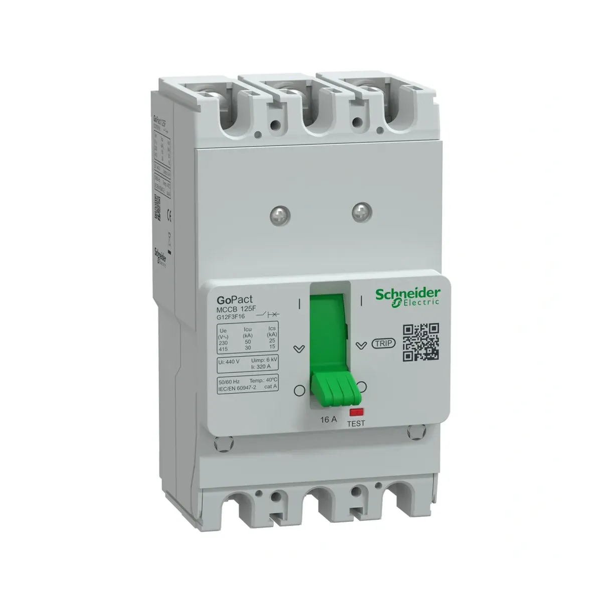 Schneider G12F3A63 63A GoPact 30kA Ayarlanabilir TM63D Kompakt Şalter 3P 380VAC