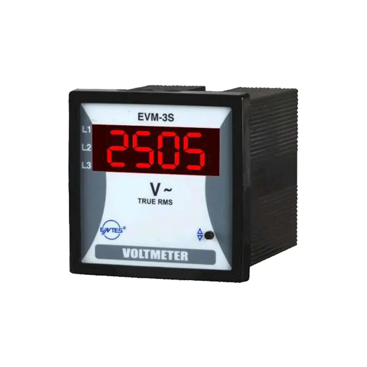 Entes EVM-3S-72 Three-Phase Digital Voltmeter, 110-230VAC, 72x72