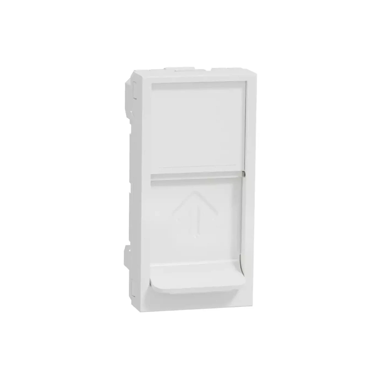 Schneider Electric NU946018 Yeni Unica, RJ45 Universal Blank Cover 1 module, White