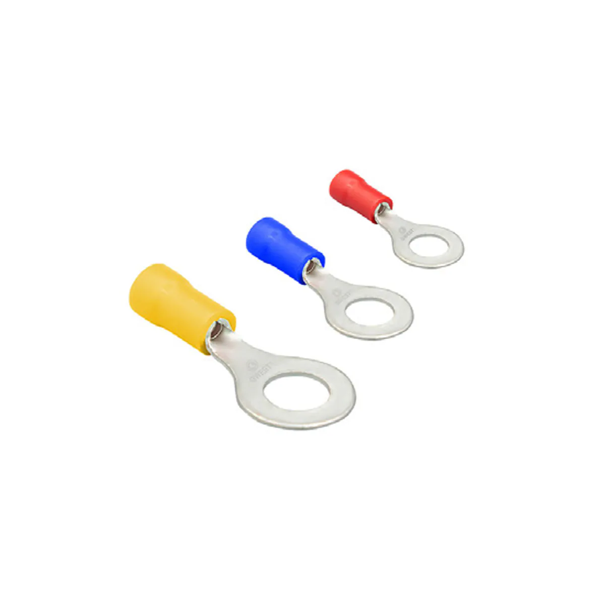 Gwest GYU - 610 Ring Type Insulated Cable Terminals — Red