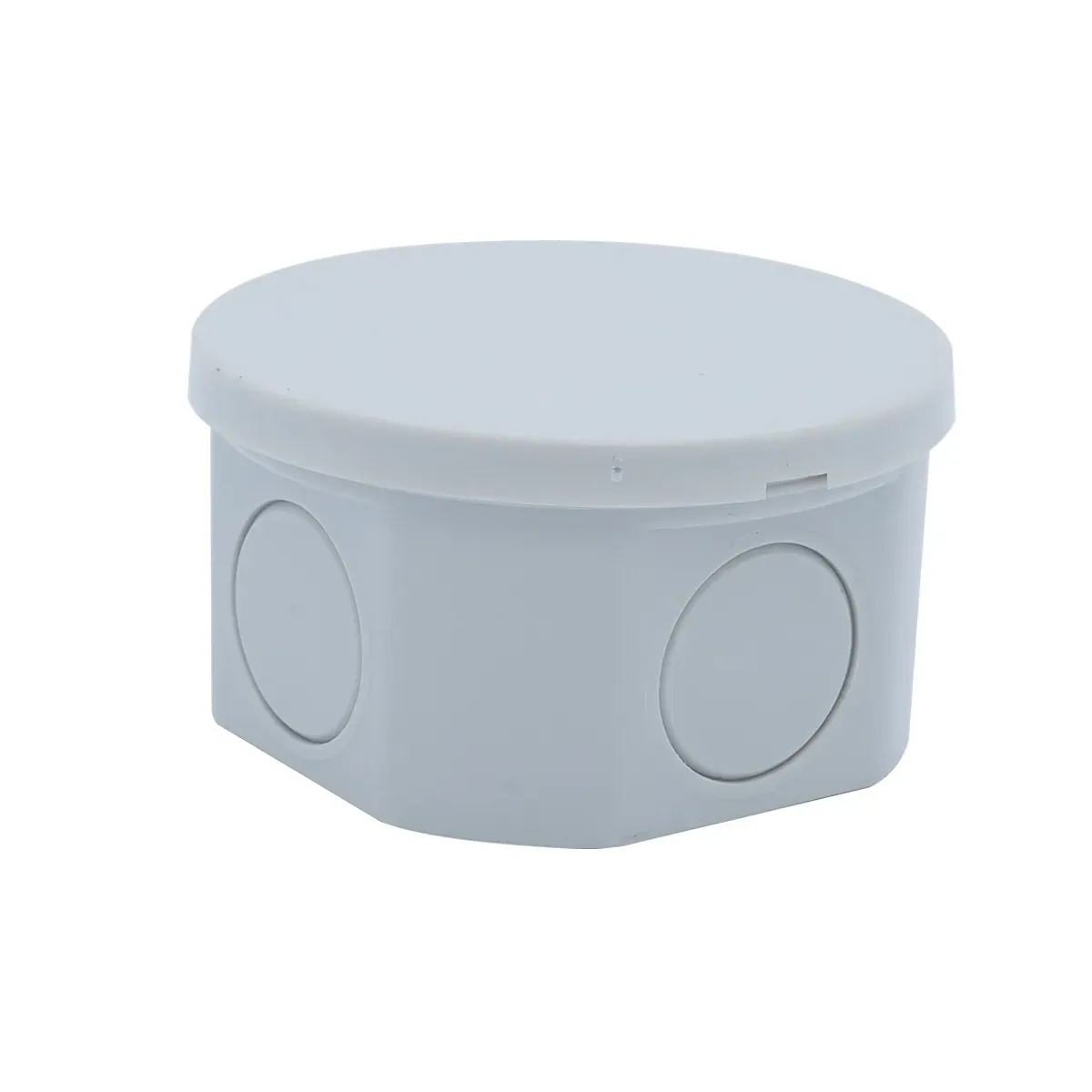 Çetinkaya 85x45 Surface-Mounted Knockout Opaque ABS Junction Box ÇP 1237