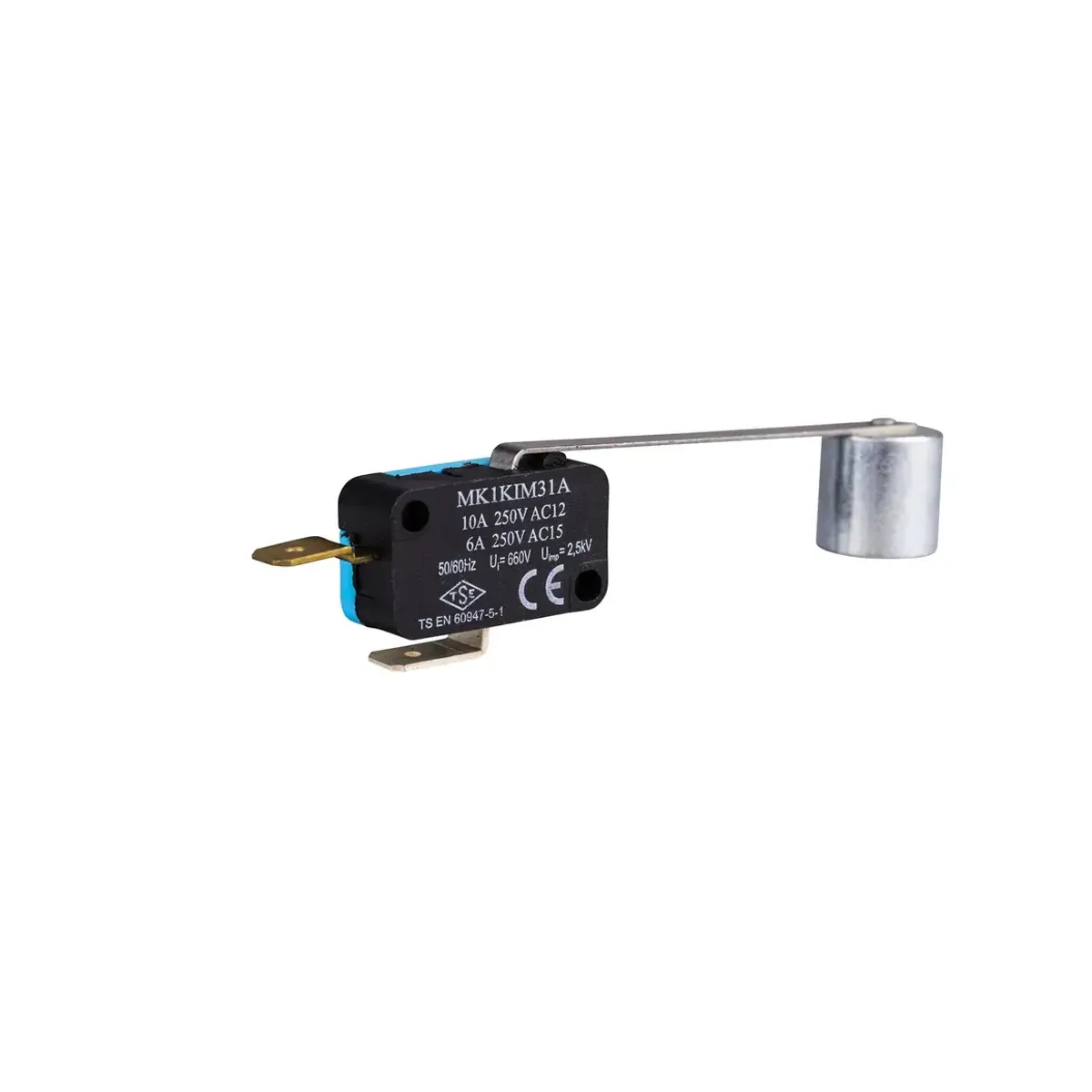 Emas Metal Uzun Kollu 1NC MK1 Serisi Mikro Switch MK1KIM31A