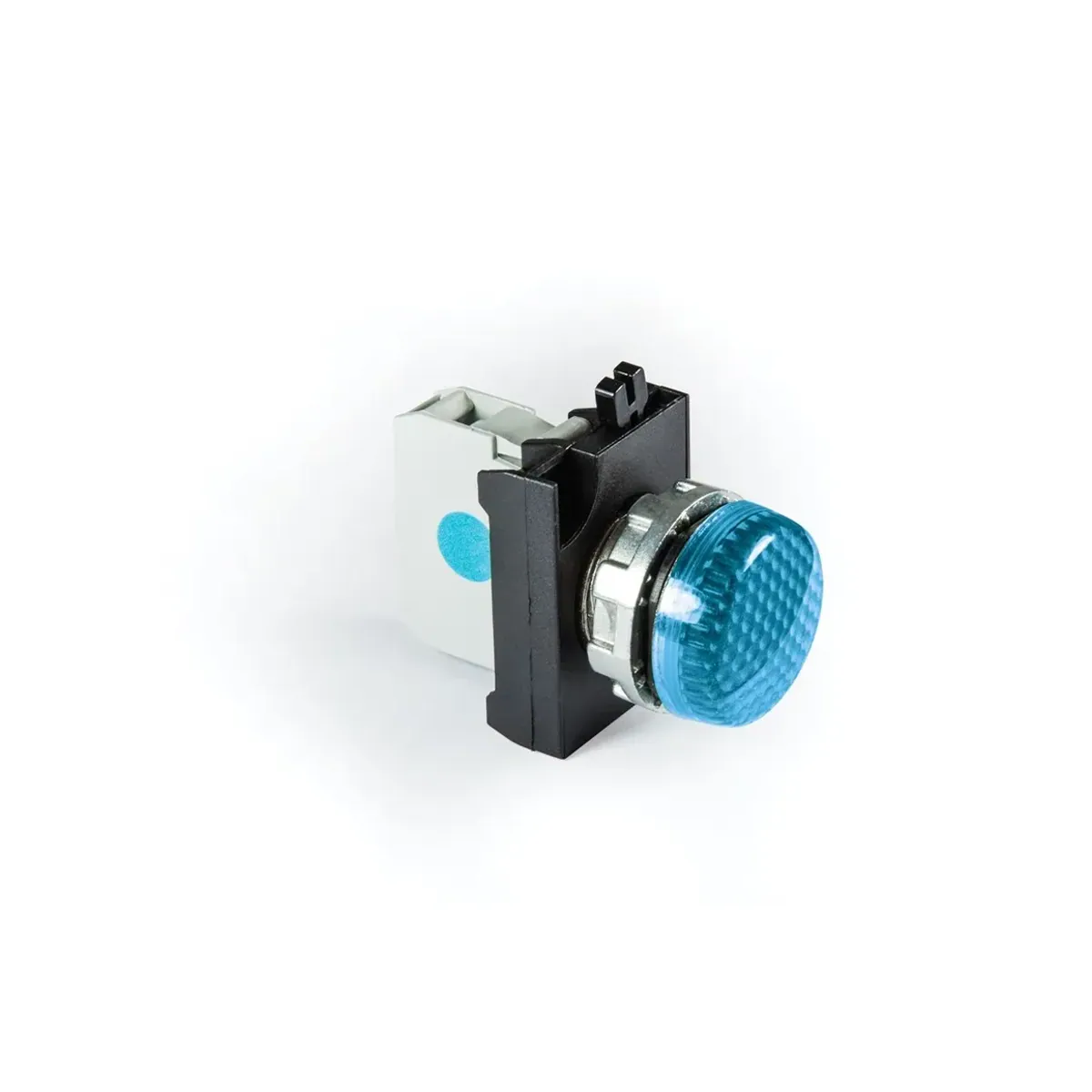 Emas CM Serisi Metal Kontak Bloklu LED Mavi 100-230V AC 22mm Sinyal Lambası IP65