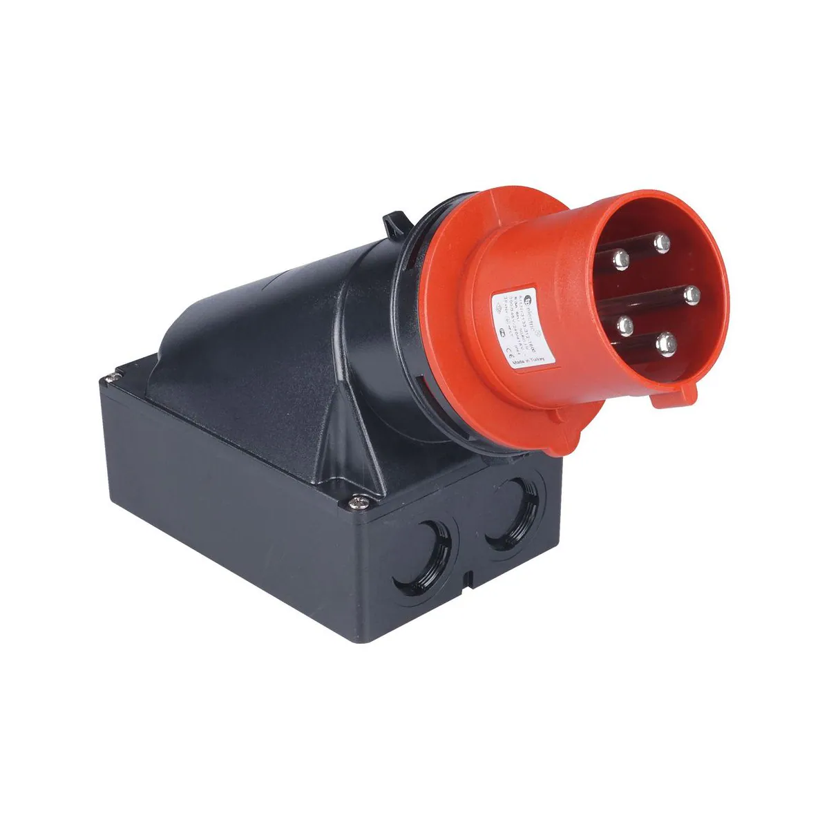 TP Elektrik 3133-312-1699 CEE 5x63A Wall Plug (GT), IP 44, 6h