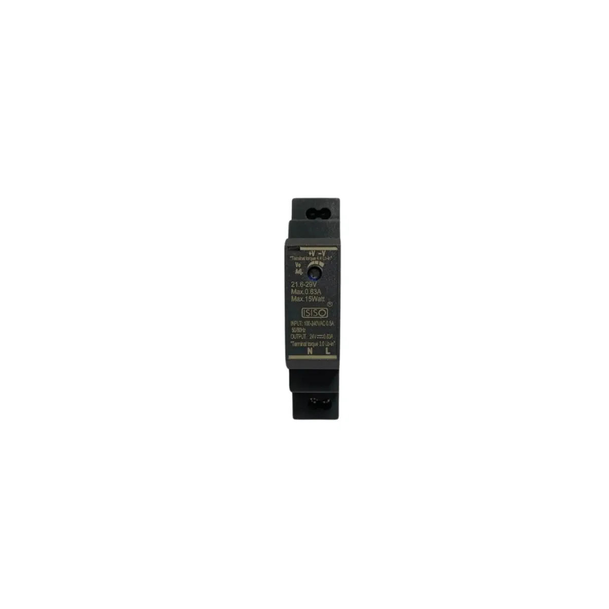 Isıso IHDR-15-12 Güç Kaynağı, 15 W, 12 V DC, 1,3 A (temsili görsel)