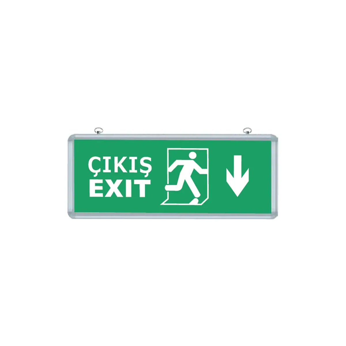 EXIT Downward Direction 1W LED Emergency Exit Sign