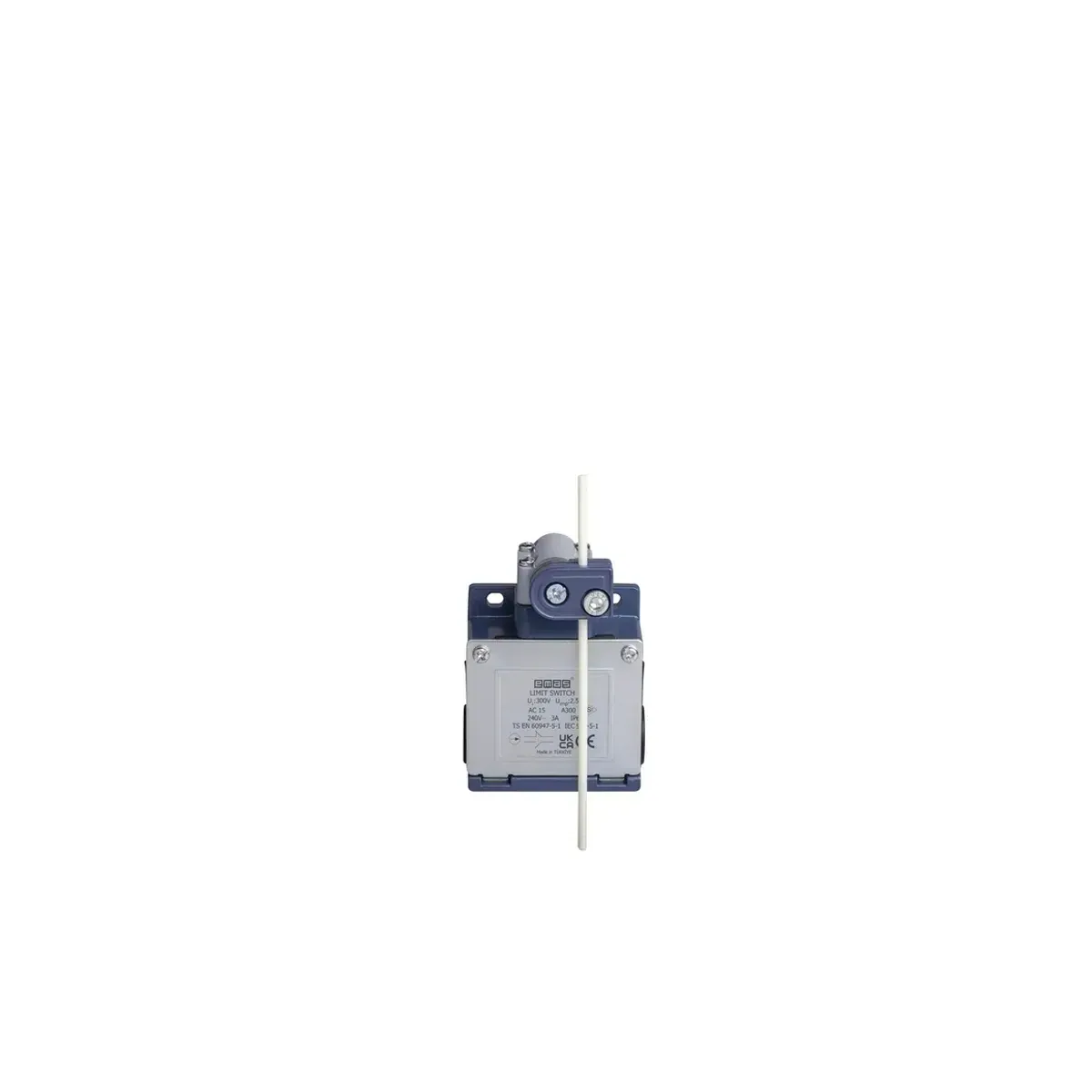 Emas L53 Metal Housing 3 mm Fiber Rigid Lever Snap-Action 1NO+1NC Limit Switch L53K13REF121