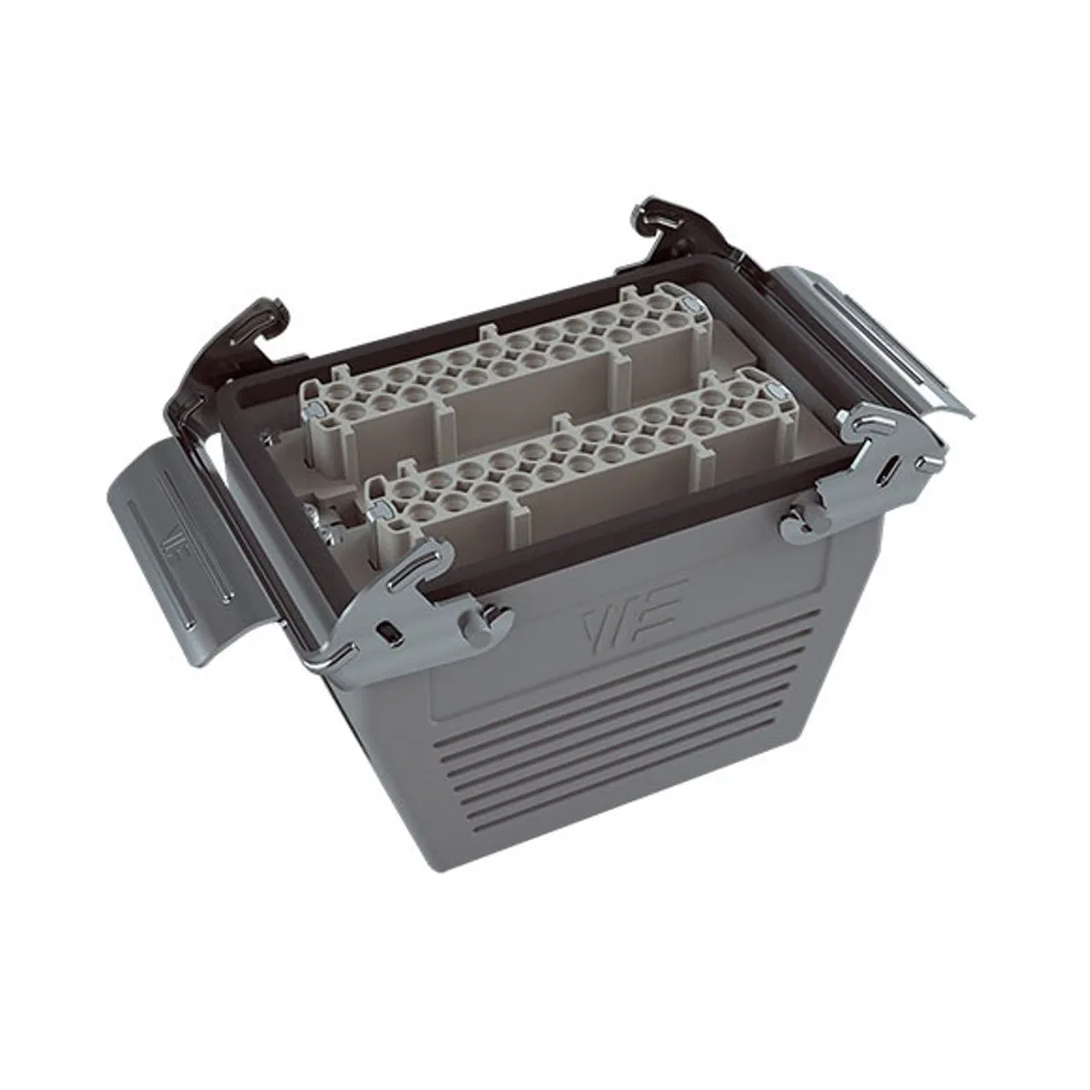 Mete Enerji 403067S 48x16A Multi-Outlet Extension Socket Gasketed Metal Latch Side Entry