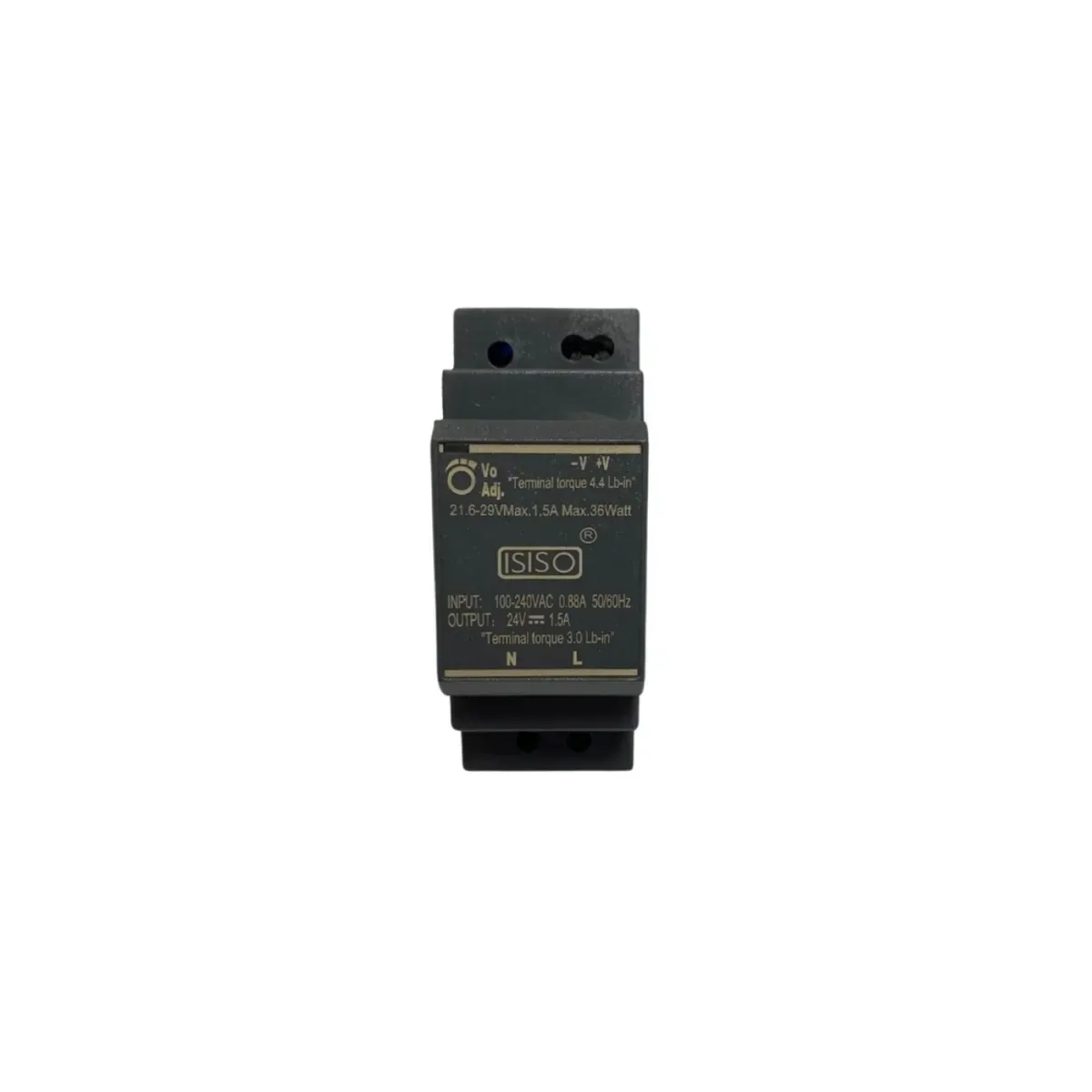 Isıso IHDR-30-24 Power Supply, 30 W, 24 V DC, 1.3 A