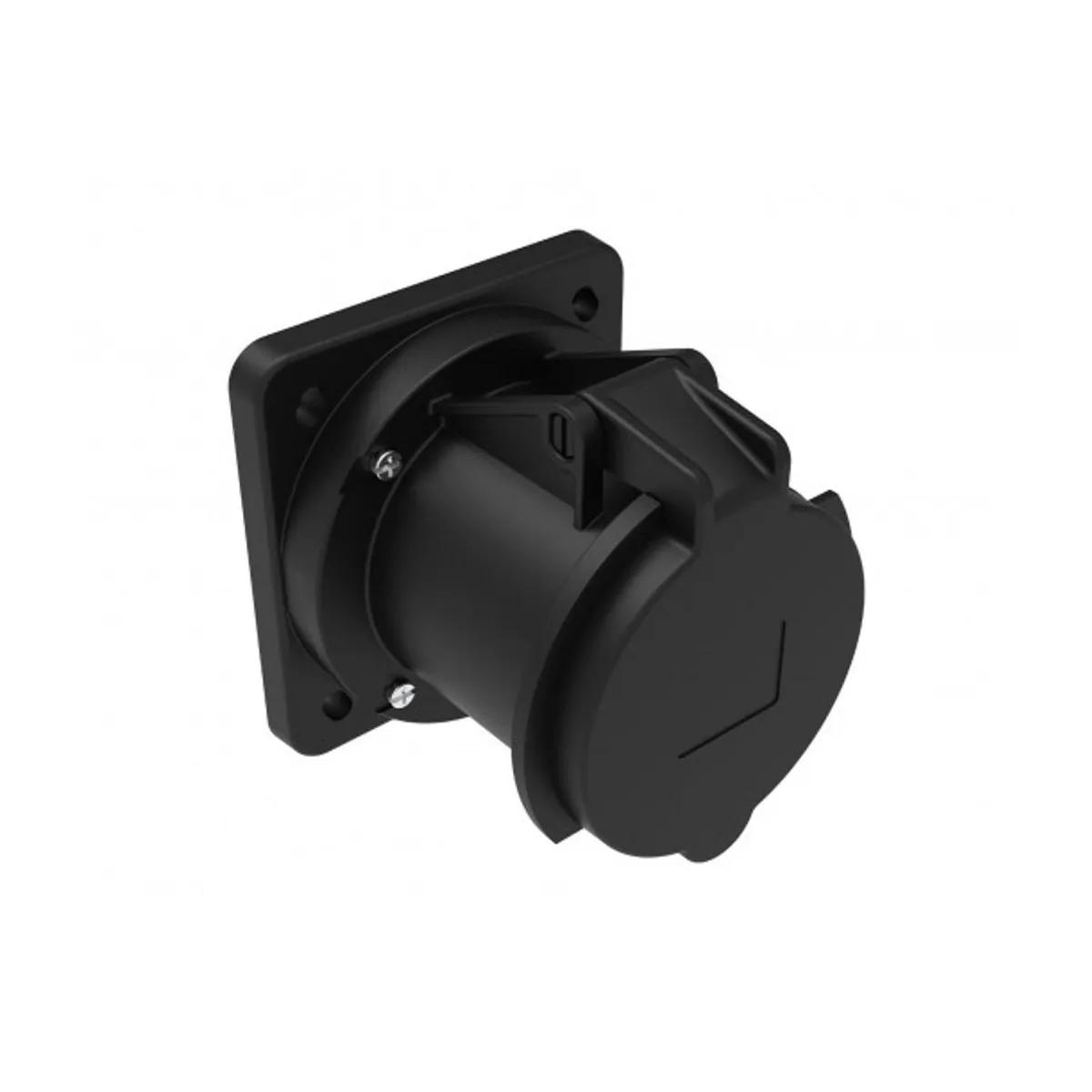 Bemis BCS-4403-2413 CEE Makine Prizi 63 A 2P+E IP44 Siyah