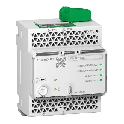 Schneider Electric LV434001 IFE Ethernet Interface for LV Circuit Breaker (new)