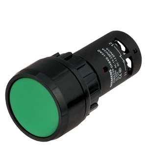 Siemens 3SB6210-0AB40-1BA0 Kumanda Butonu Yeşil 1NO