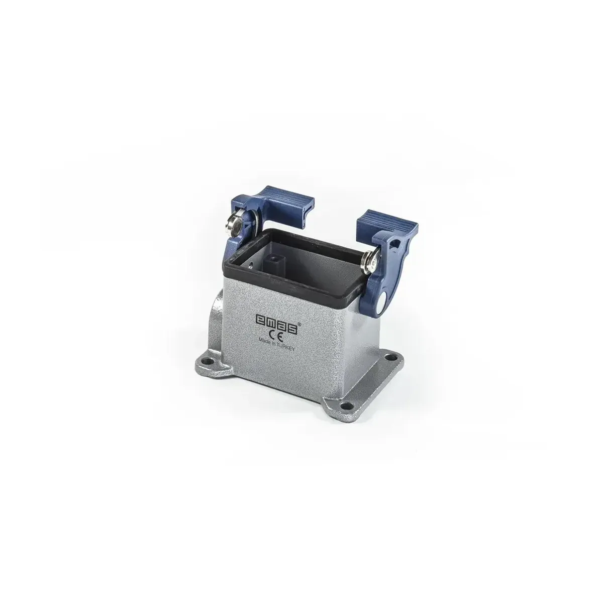 Emas Metal 6 Contact Wall-Mount Type Empty Housing Side Entry 2 Latched Multi-Contact EBM06GD12