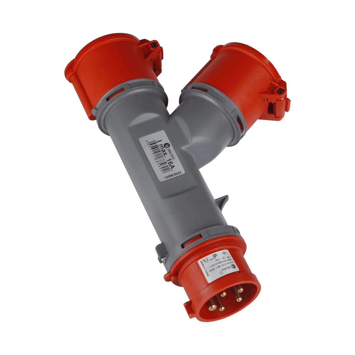 TP Elektrik 3105-512-1600 CEE Çoklu 2Y Priz 2x(5X16A)Priz 5X16A FİŞ IP44