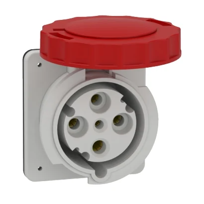 Schneider Electric 81682 4x63A, trifaze, 3P+N, IP67, VİDALI, Düz Makine Prizi — üretici katalog görseli