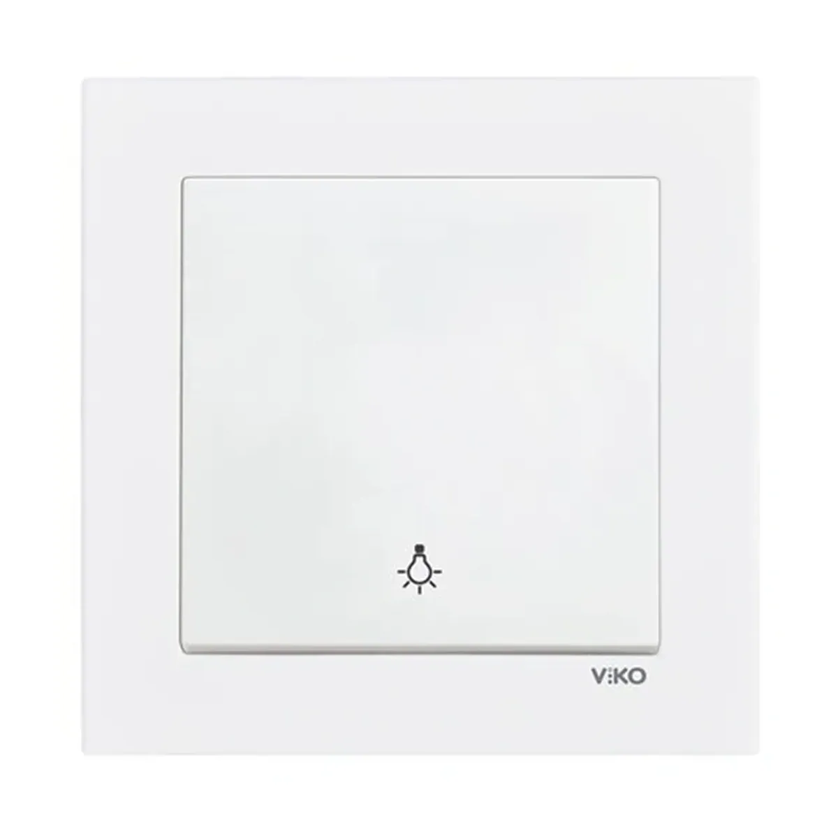 Viko Karre 55 Beyaz Light Anahtar