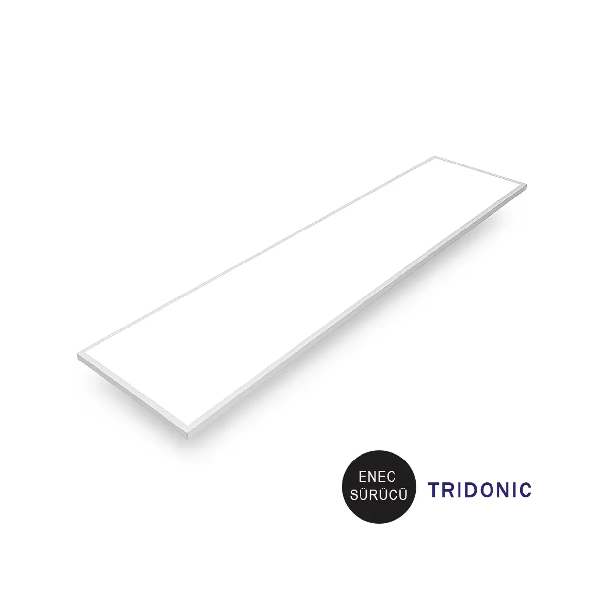 40W Sıva Altı 30x120 Dikdörtgen 3000 K ENEC Sürücülü - TSE Lumia Serisi Backlight LED Panel Armatür