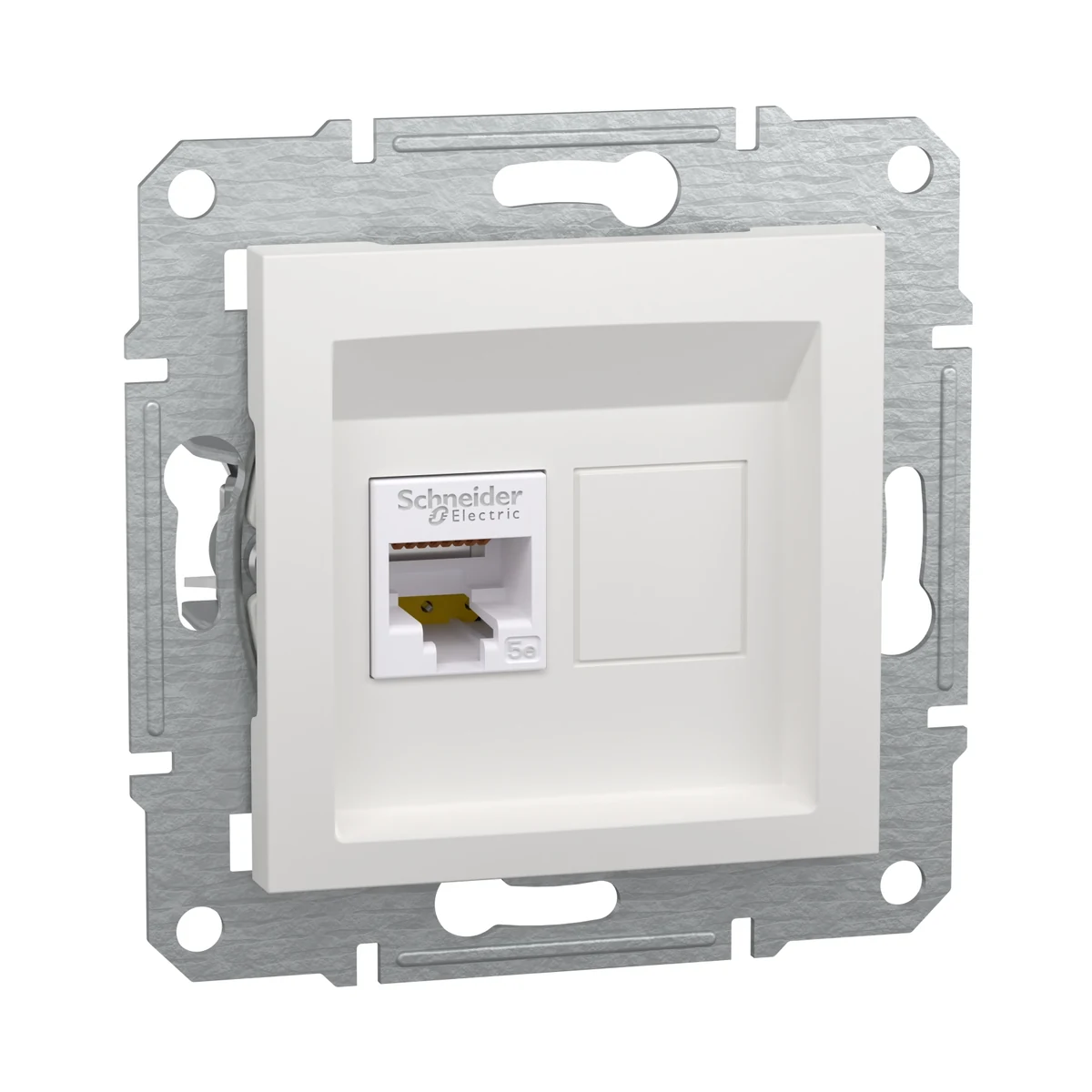 Schneider Electric EPH4370121 Asfora 1*RJ45CAT5e-UTP çerçevesiz — üretici ürün görseli