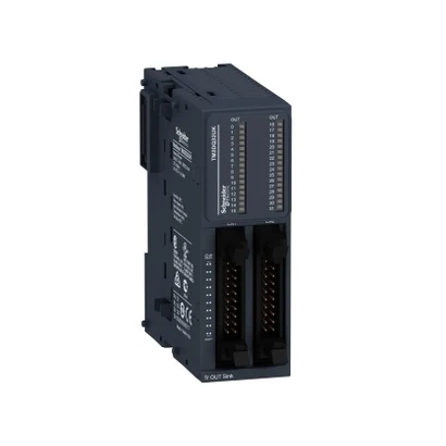Schneider Electric TM3DQ32UK TM3 I/O Module, 32DO, Transistor, Sink, HE10 connector