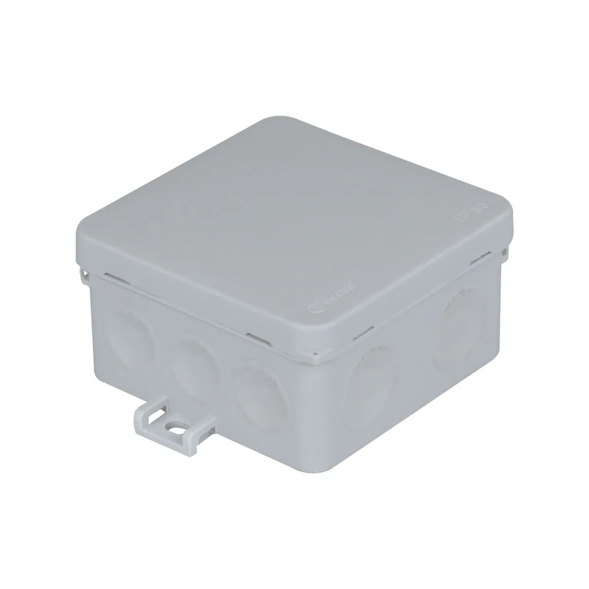 TP Elektrik 3310-275-0600A 75x75x45 Elastomer Junction Box (with Mounting Feet), IP 55
