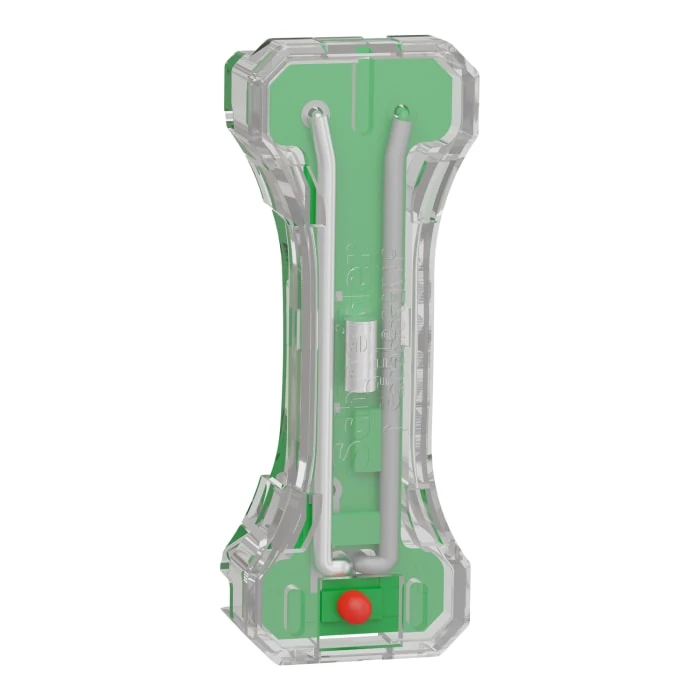Schneider Electric NU9825A Yeni Unica, Illuminated Switch with Red LED Light, Wired