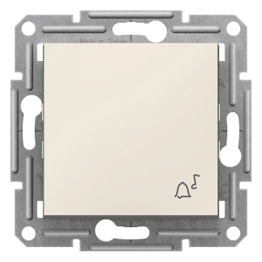 Schneider Electric EPH0870123 Asfora Light Push Button (Bell Symbol) Without Frame