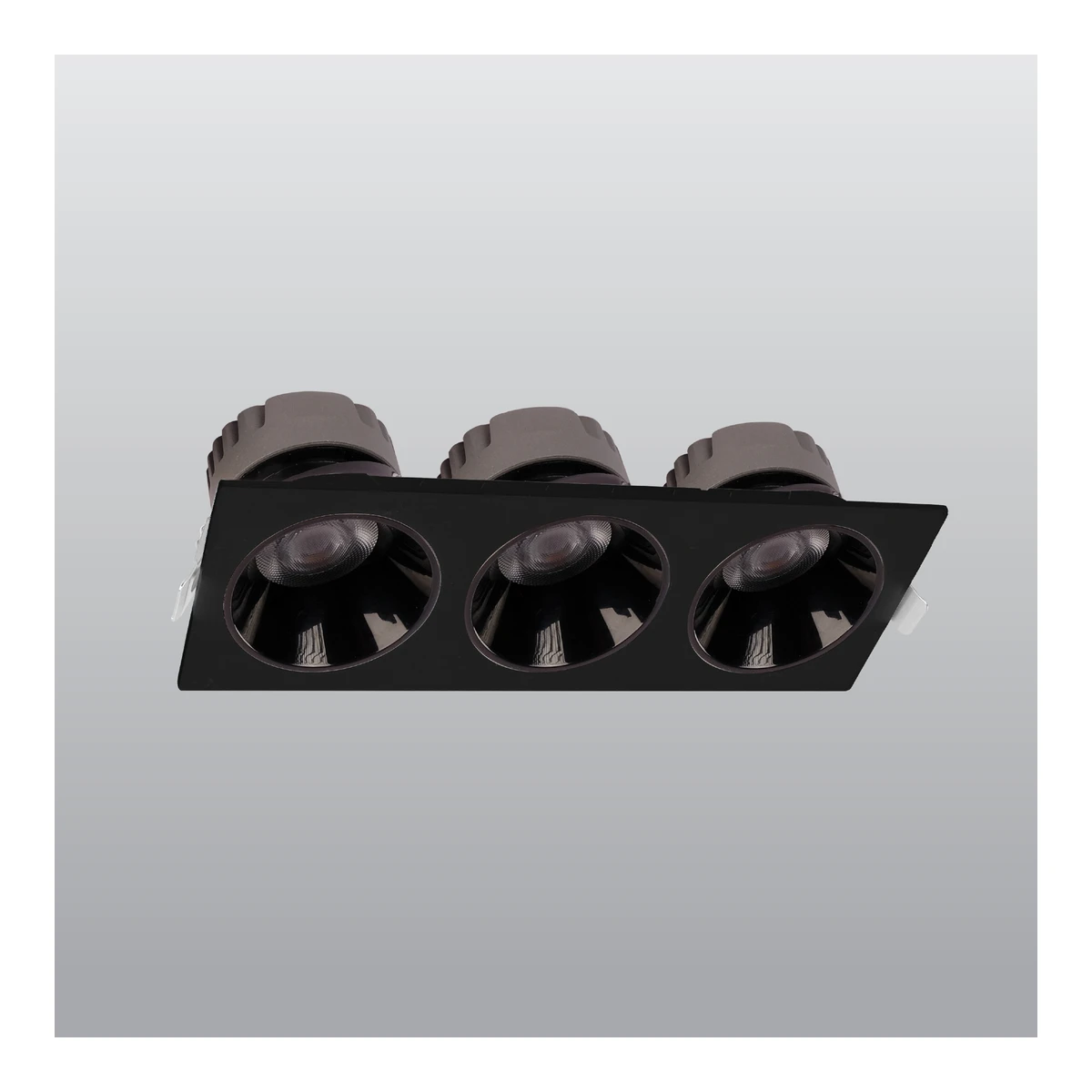 ACK AD10-01701 Sıva Altı LED Spot Armatür 3 x 10W 3000K Siyah — temsili üretici aile görseli