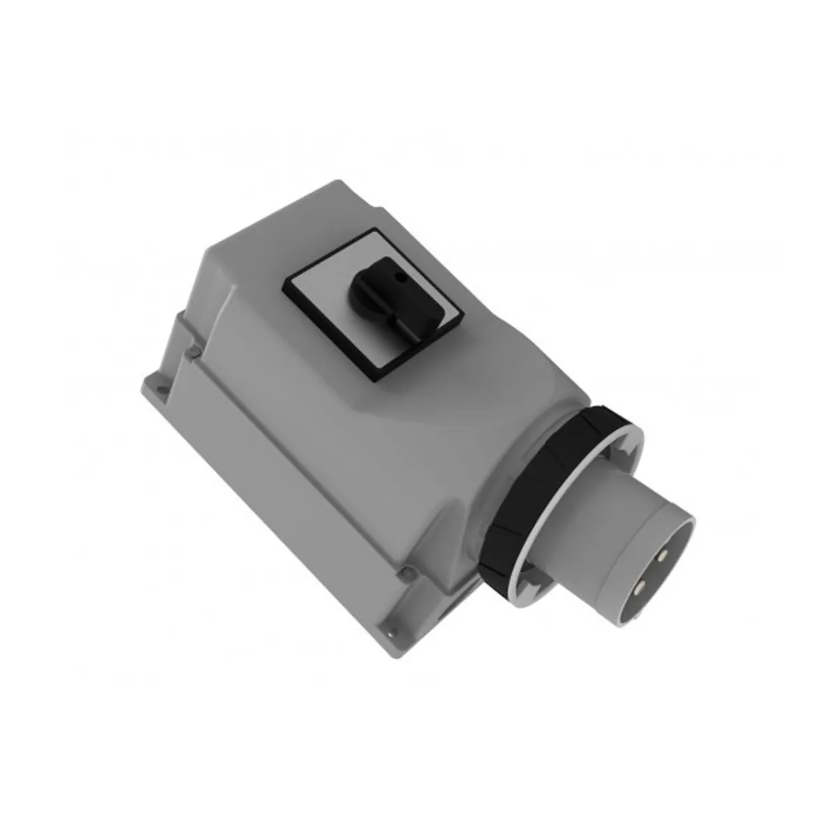 Bemis BC1-8505-7240 CEE 90° Eğik Pako Şalterli Duvar Fişi 160 A 3P+E+N IP65