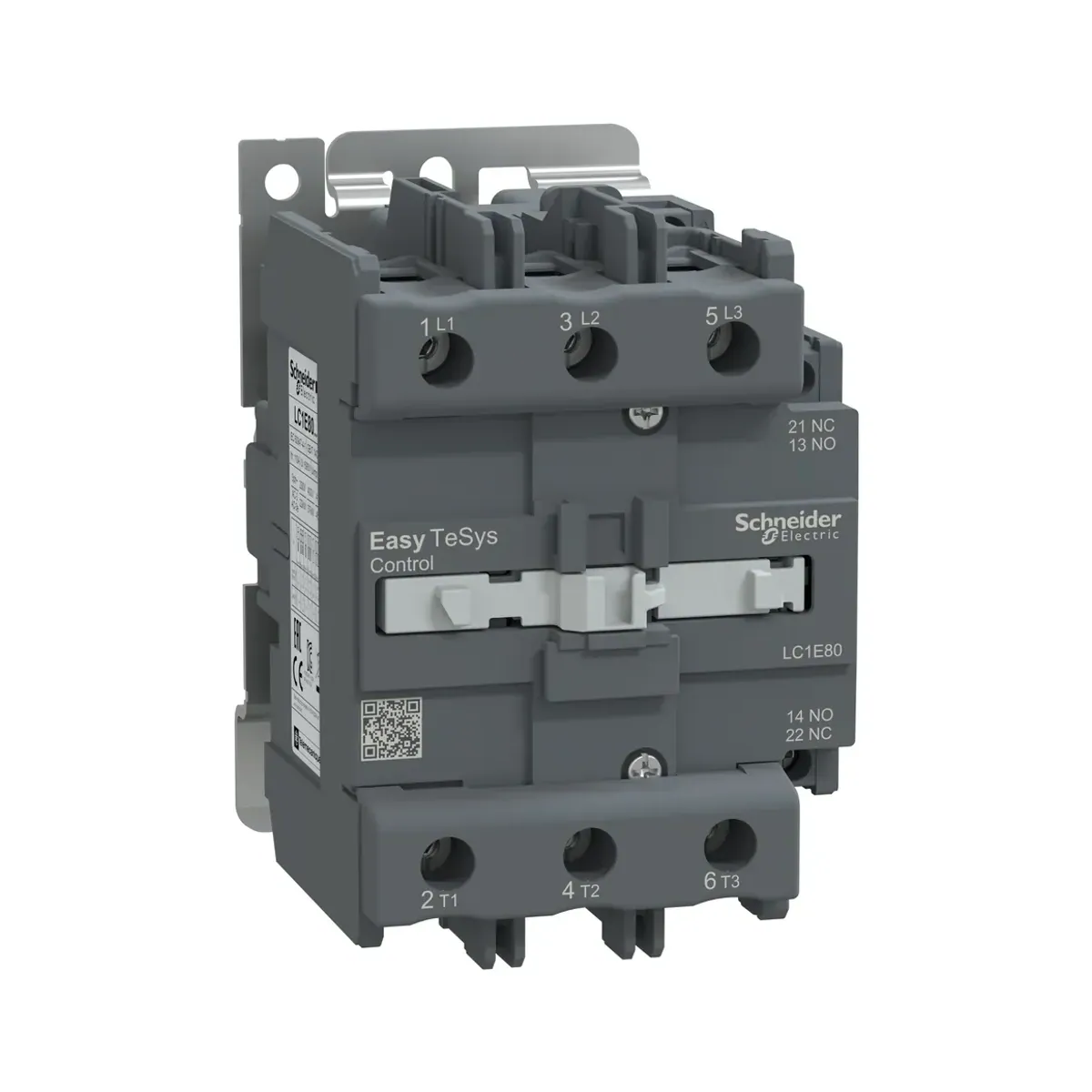 Schneider LC1E80M5 Easy TeSys Kontaktör 3P(3 NA) AC-3 = 440V 80A 220V AC bobin