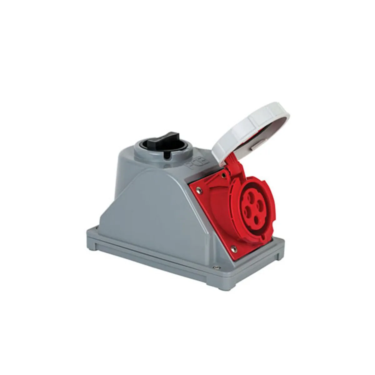 PCE 406688V 4x32A Şalterli Duvar Prizi IP67 Vidalı