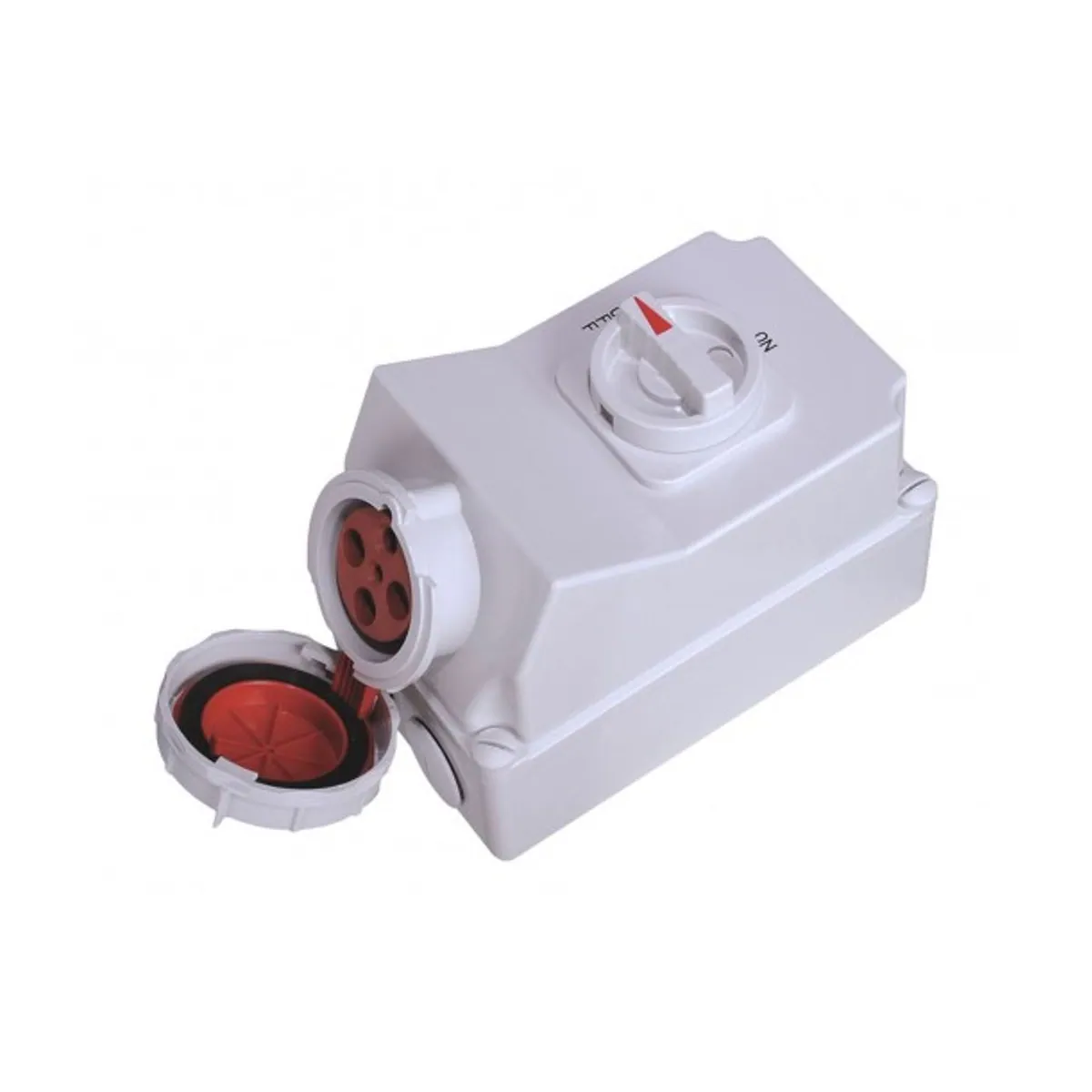 Bemis BC1-4504-7540 Socket with Interlock Switch 63 A 3P+E IP67
