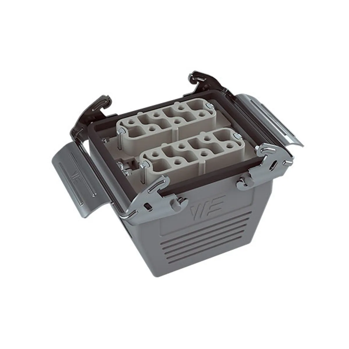 Mete Enerji 403157 12x35A Multi-Outlet Extension Socket Gasketed Latched Side Entry