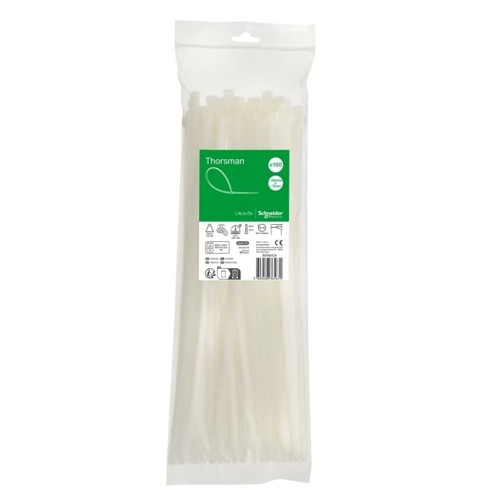 Schneider Electric IMT46424 Kablo Bağı 380x7.6mm şeffaf (100 ve katları şeklinde sipariş geçilmelidir)