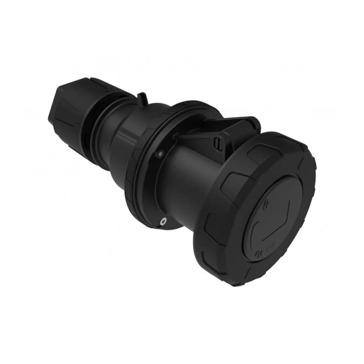 Bemis BCS-4403-7312 CEE Extension Socket 63 A 2P+E IP67 Black