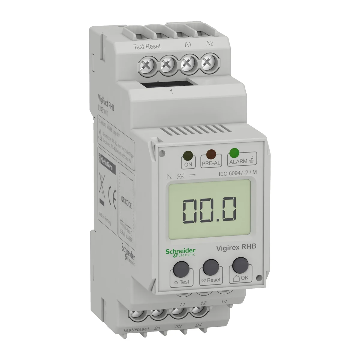 Schneider Electric LV481010 VigiPact B Tip RHB - Kaçak Akım Koruma Rölesi — üretici ürün görseli