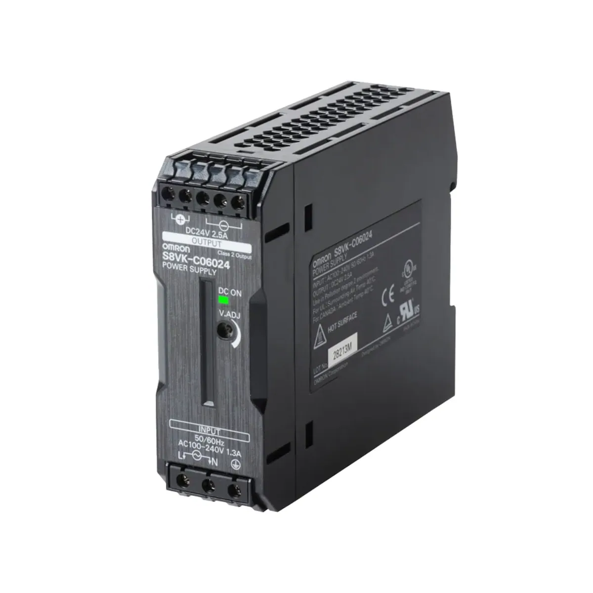 Omron S8VK-C06024 2.5A 60W 24V DC Ray Tipi Güç Kaynağı