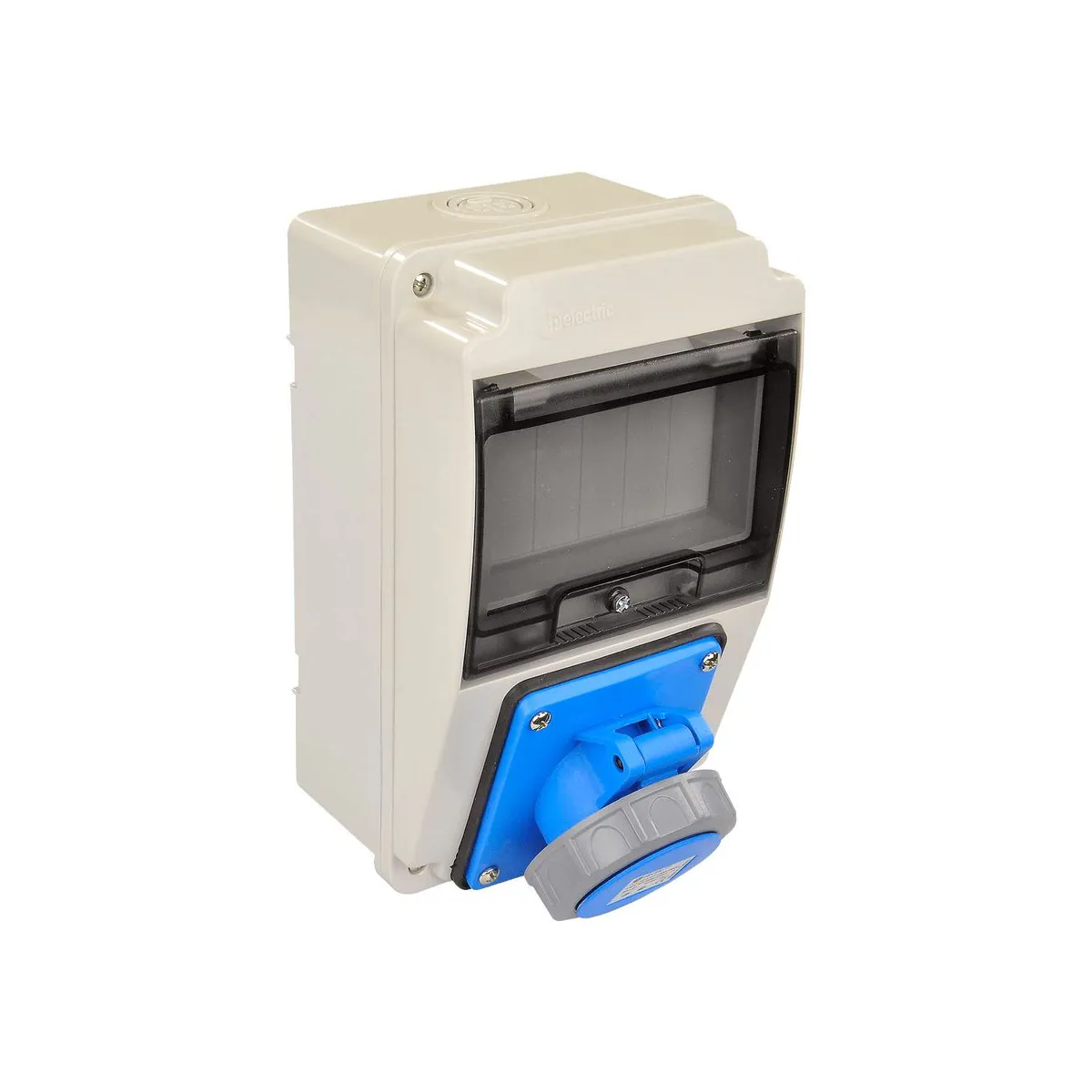 TP Elektrik 3318-000-2500 130x220 Socket-Mounted Combination Box, with 3x32A Socket