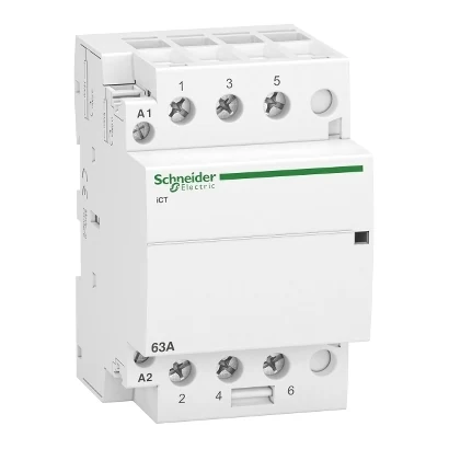 Schneider Electric A9C20863 iCT Silent Contactors, 63A 3NO 220-240 VAC