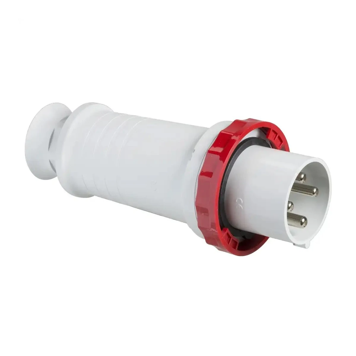 Schneider Electric 81382 4x63A, Three-Phase, 3P+T, IP67, SCREW, Straight Plug