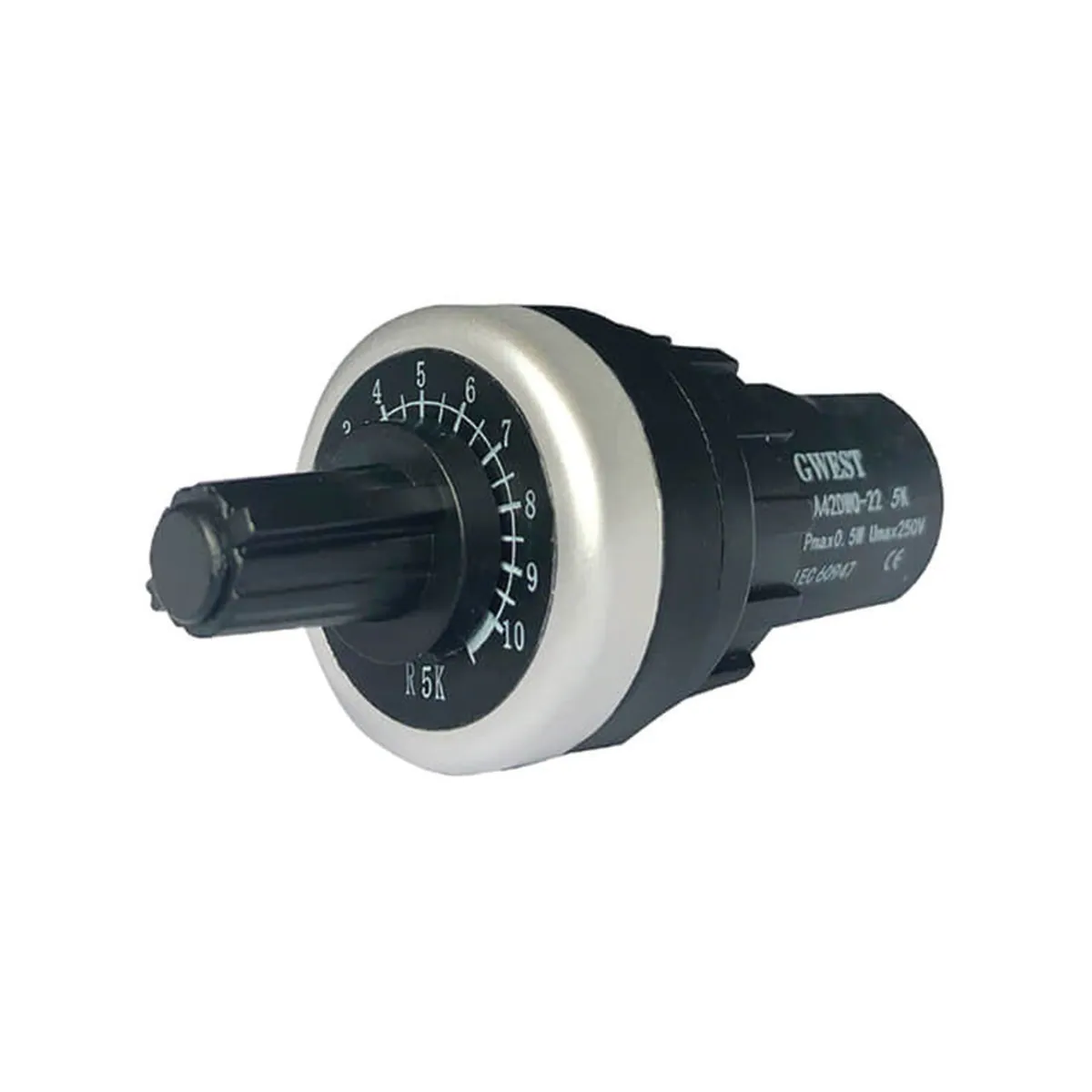 Gwest APT22 - 10K Ø 22mm Potansiyometre — 220V — temsili aile görseli