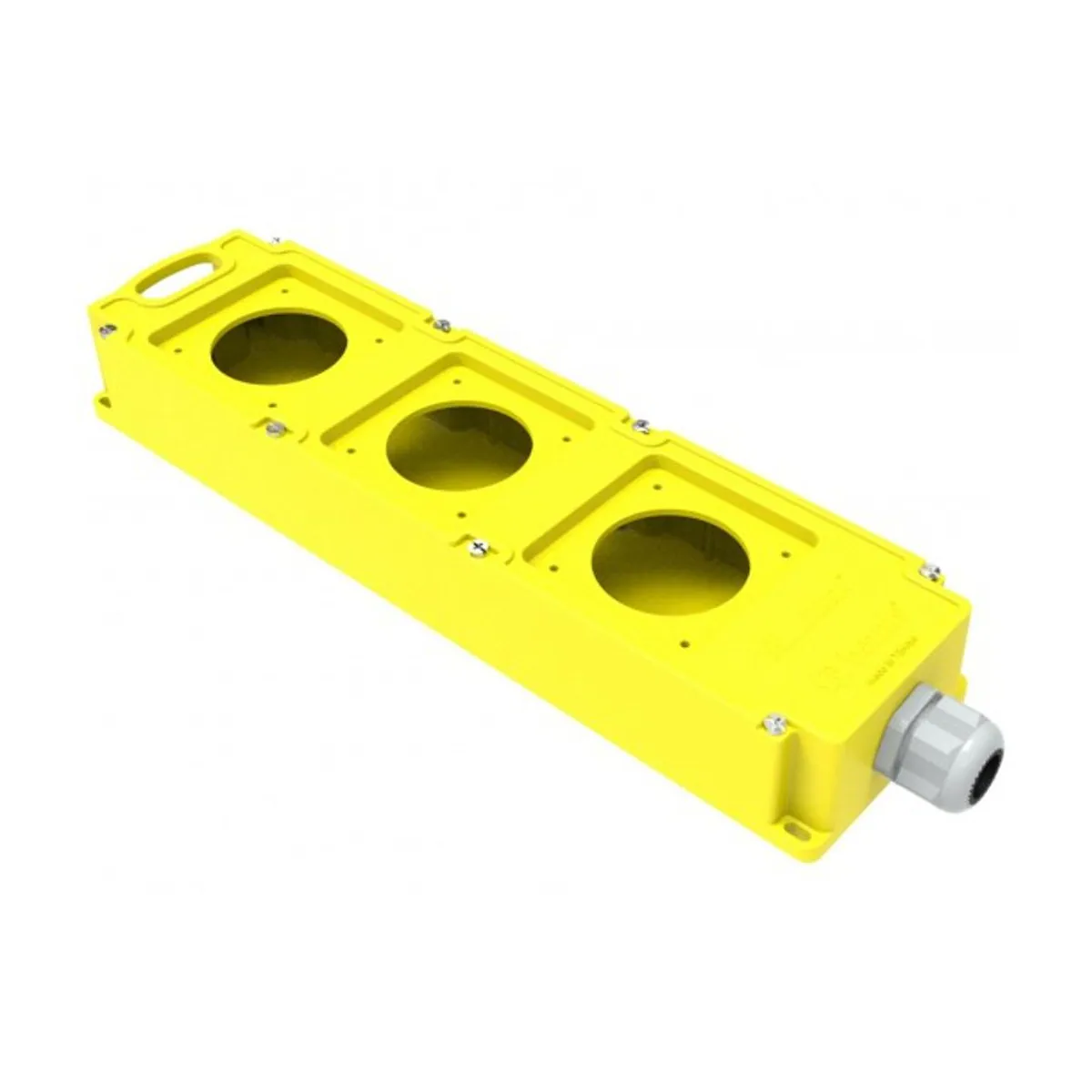 Bemis BG4-111Y-1Y1Y Tribox Delikli Kombinasyon Kutusu IP44 Sarı
