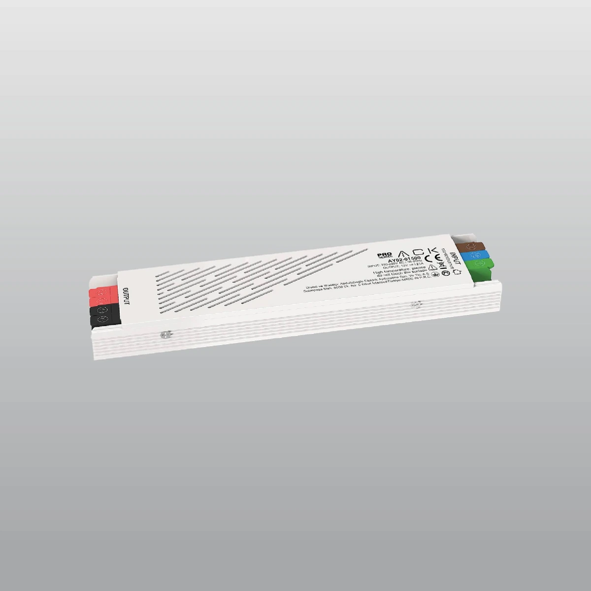 ACK AY02-01500-PRO DC 12V PRO Series LED Sürücüler 150W