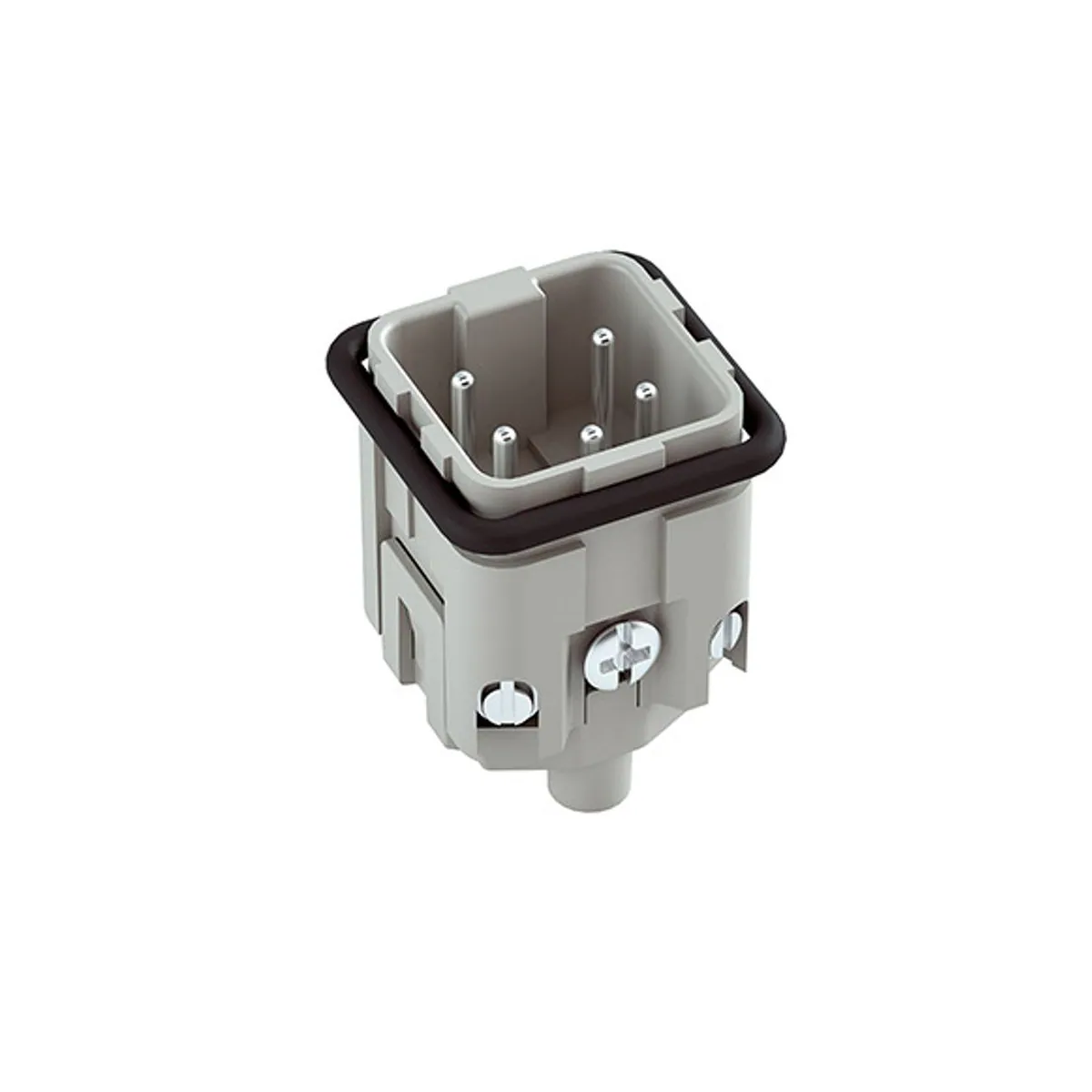 Mete Enerji 29016 5x10A Multi-Pole Plug Insert-Mounted Rear Entry