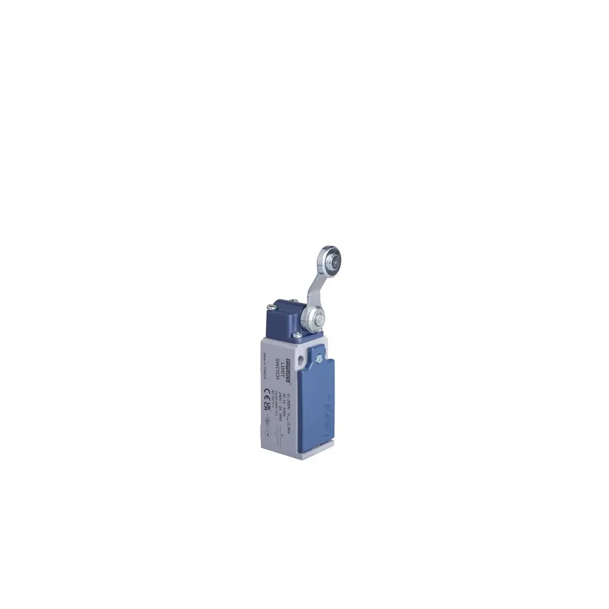 Emas L51 Metal Housing 18 mm Metal Roller Adjustable Lever Snap-Action 1NO+1NC Limit Switch L51K13MEM125