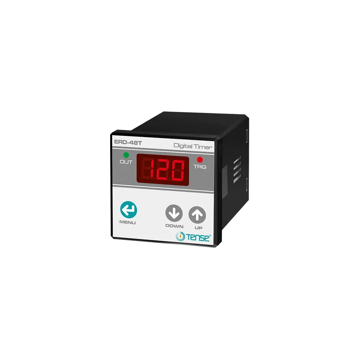 Tense ERD-48T Digital Timer Relay | 24V AC/DC 220VAC On-Delay - Off-Delay