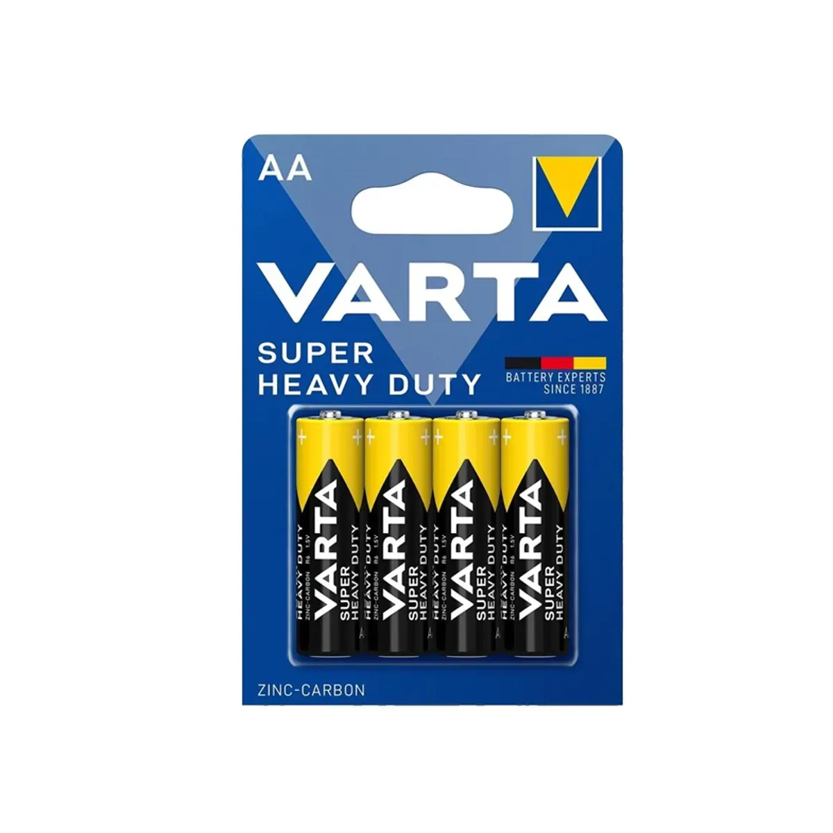 Varta AA 1.5V Manganese 4-Pack Superlife Battery